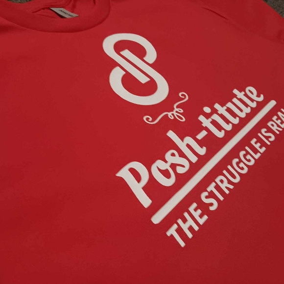 Buy it now "The struggle is real! Poshmark custom T-shirt ❤️ ✨️ - Picture 3 of 4